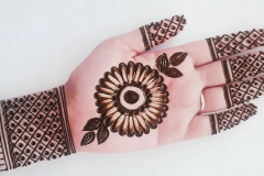 simple mehndi design